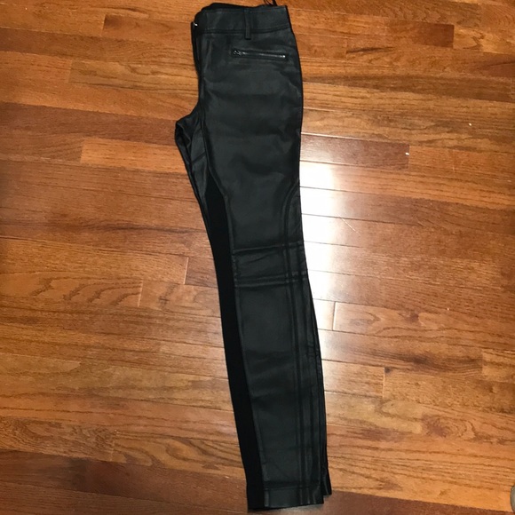 Size 2 leather like pants - Picture 6 of 6